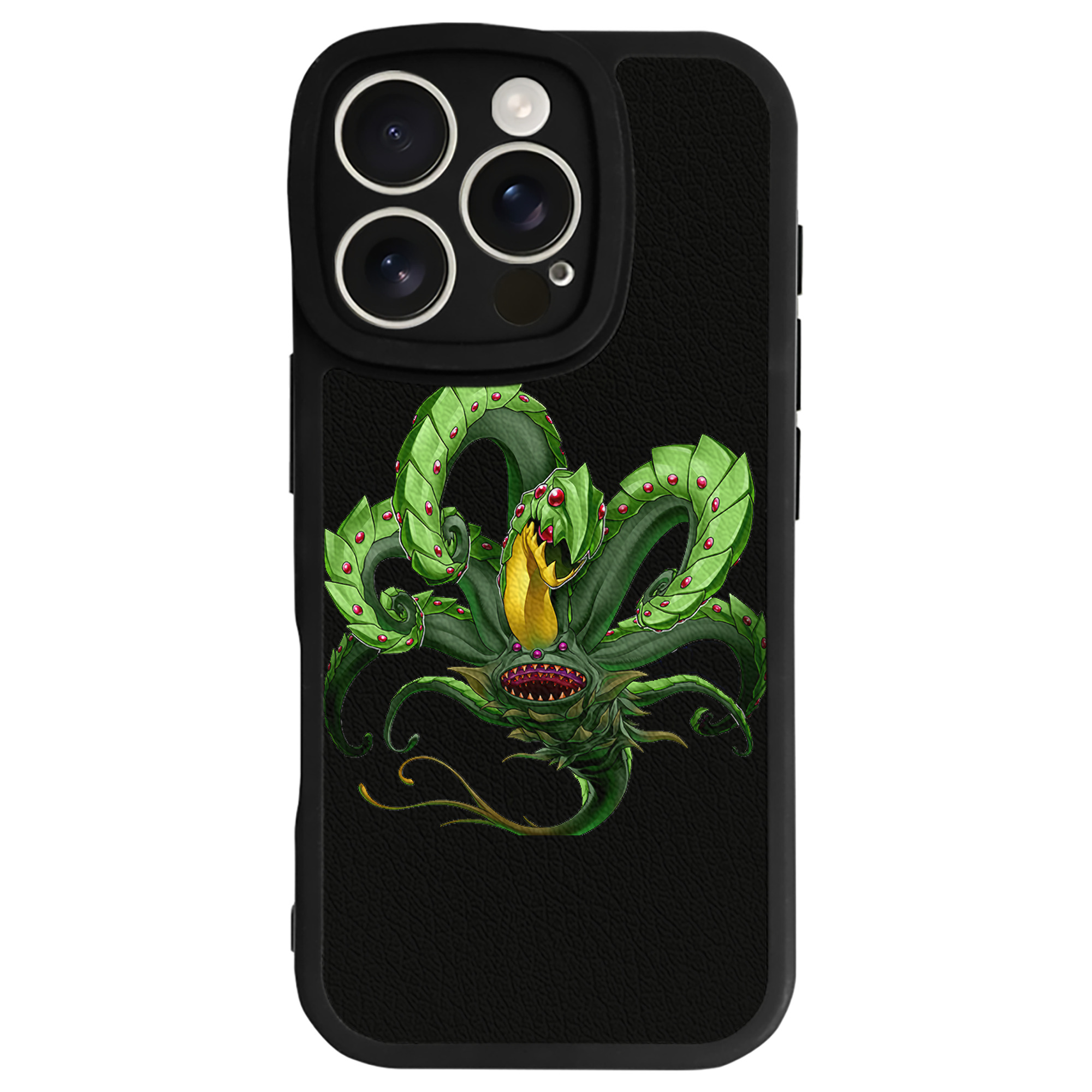 （画像用） 遊☆戯☆王 Yu-Gi-Oh! 【iPhone 16シリーズ対応】シリコンスマホケース（レザー調） 材質：シリコン